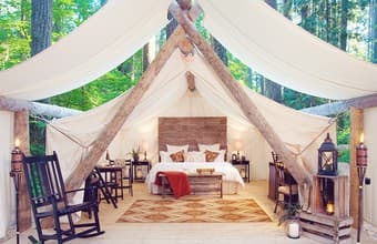 tienda glamping